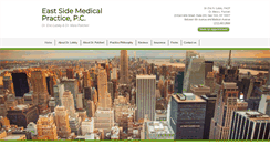 Desktop Screenshot of eastsidemedicalpractice.com